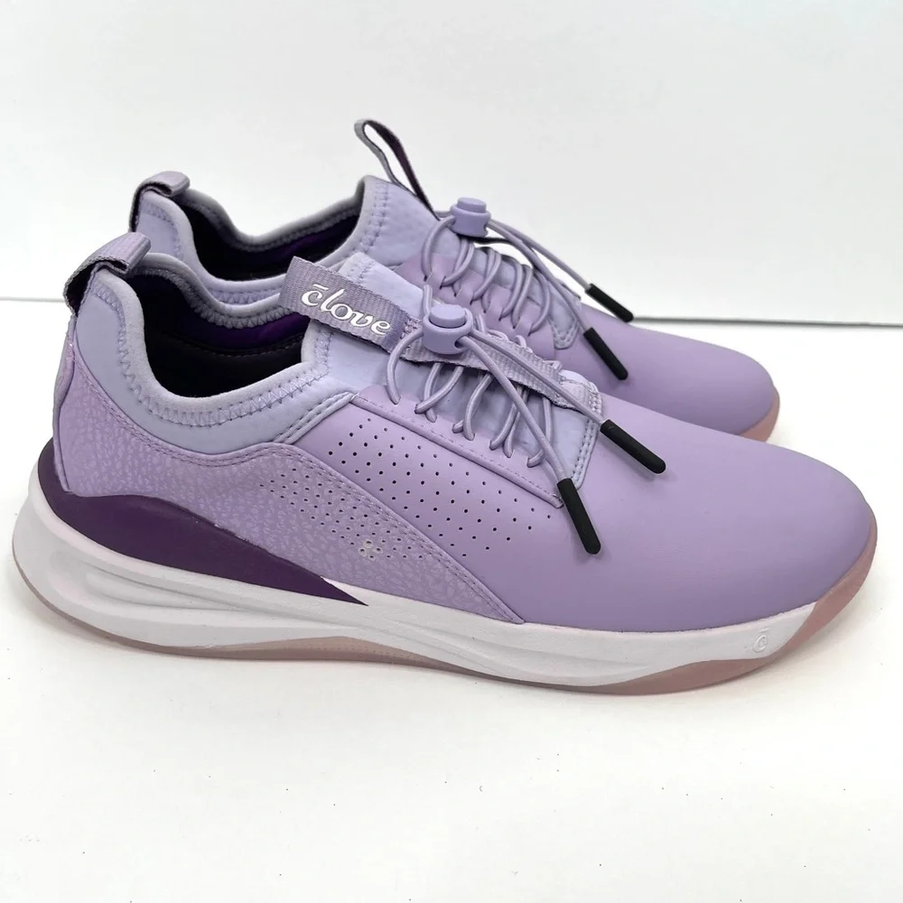 CLOVE Lavender Purple NEW Healthcare Nursing Nurse Sneakers Shoes NEW Size 8.5 - Picture 4 of 14